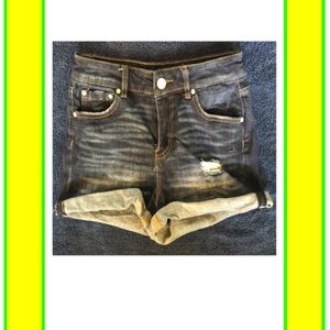 Indigo Rein Jean Shorts